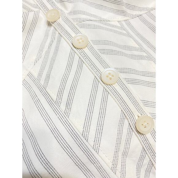 NEW Rebecca Taylor Sleeveless Striped Corset Top - Picture 5 of 9